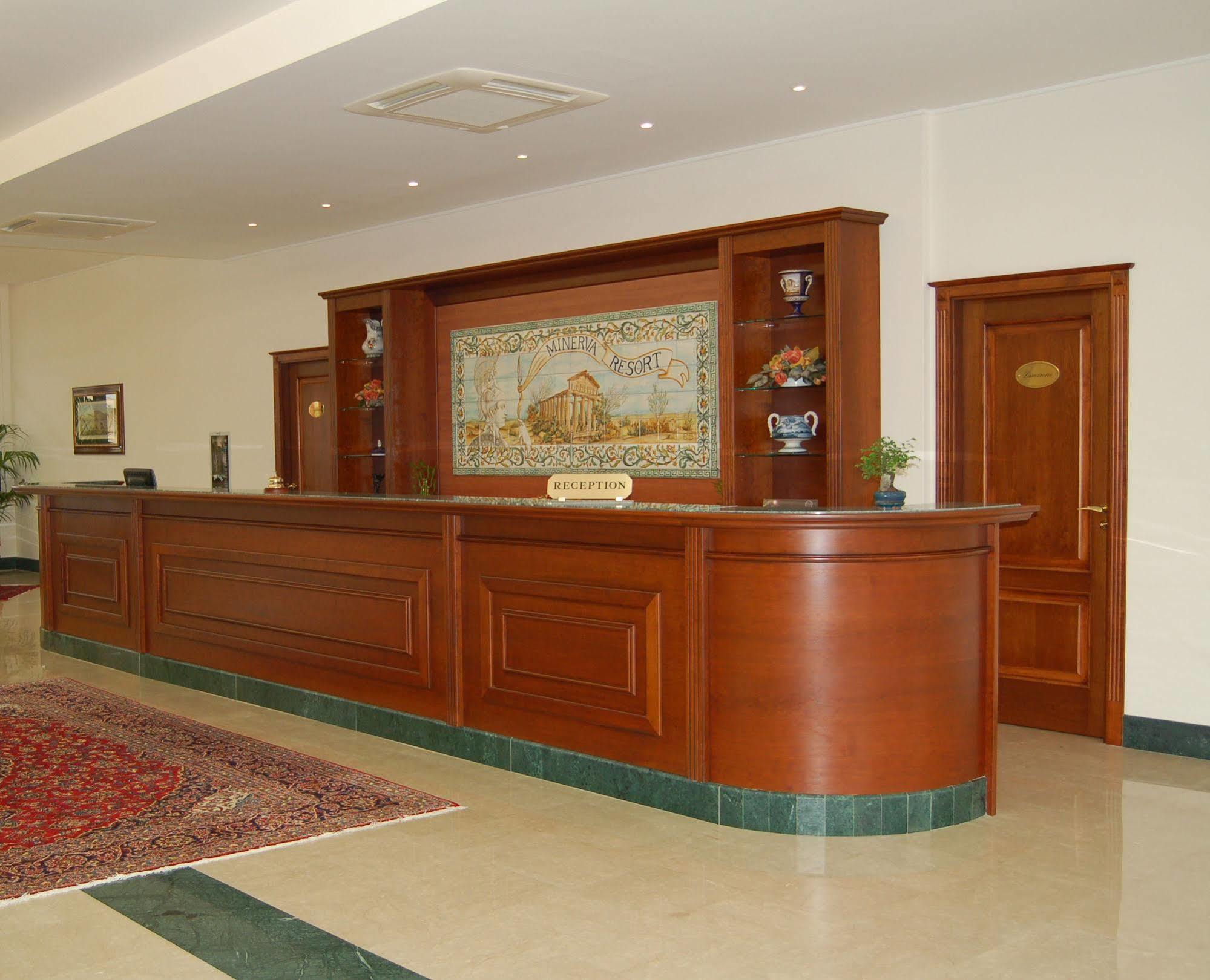 Minerva Resort Hotel Paestum Esterno foto